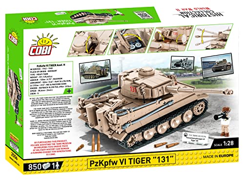 COBI PzKpfw Vi Tiger 131 El Museo del Tanque (2556)