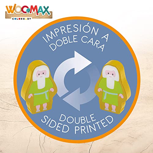 ColorBaby WOOMAX 49338 - Woomax-Arca de NOE de Madera +18m