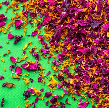 Confeti de verano indio para boda, pétalos naturales, biodegradables, ecológicos, 1 litro