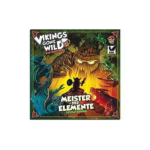 Corax Games 1021066 - Vikings Gone Wild: Master of The Elements, 2-4 Players, Ages 10+ (DE Expansion)