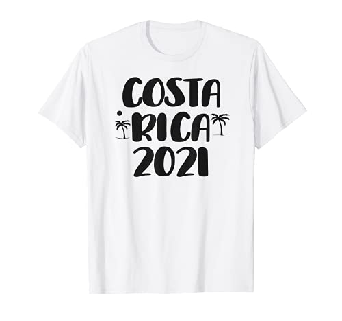 Costa Rica 2021 Viaje de Vacaciones Viajes Camiseta