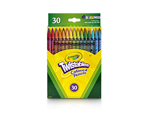 Crayola 68-7409 Multi 30pieza(s) laápiz de color - Lápiz de color (30 pieza(s), Multi, Niño/niña, Multicolor)