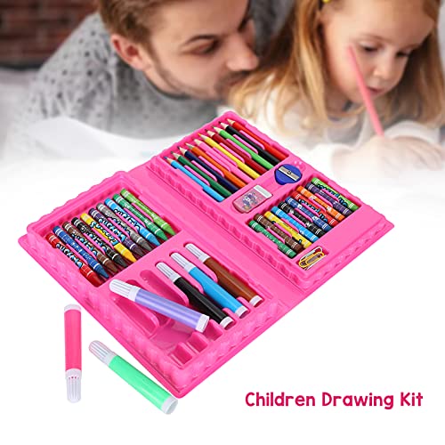 Crayón, Marcador de Colores Brillantes de Plástico Fácil de Llevar, Inodoro para Niños, Dibujo para la Escuela