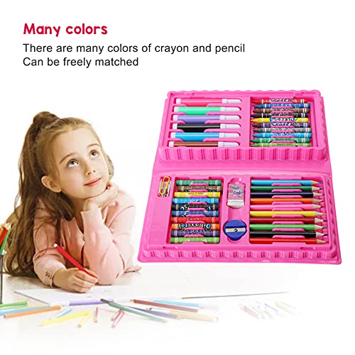 Crayón, Marcador de Colores Brillantes de Plástico Fácil de Llevar, Inodoro para Niños, Dibujo para la Escuela