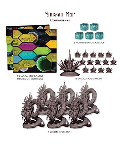 Cthulhu Wars Board Game: Shaggia Map Expansion (Inglés)