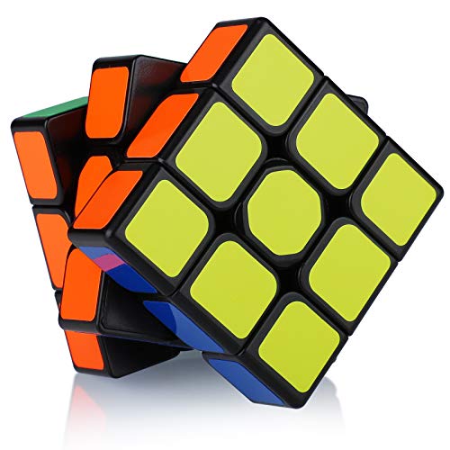 Cubo Magico 3x3 3x3x3 Speed Cube Puzzle Cubo de la Velocidad Niños Juguetes Educativos, Pegatinas de PVC