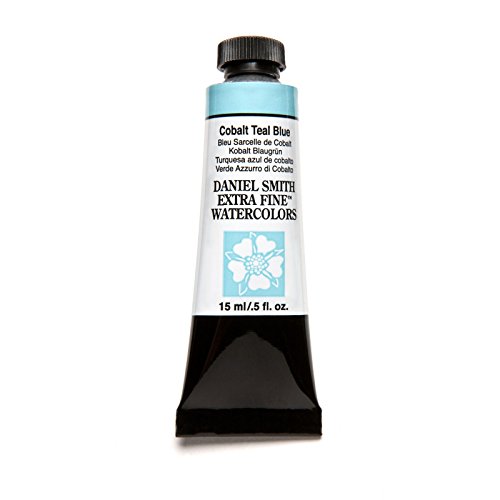 DANIEL SMITH 3981 - Tubo de pintura de acuarela extrafina (15 ml), color azul cobalto