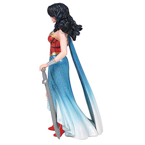 DC Comics, Figura Wonder Woman con espada, para coleccionar, Enesco