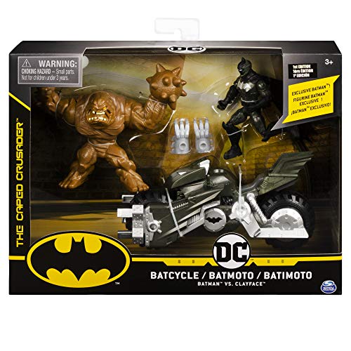 DC Comics Pack Batmoto con 2 Figuras Acción 10 cm (BIZAK 61927811)