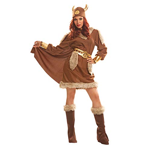 Desconocido My Other Me-201213 Disfraz de vikinga para mujer, M-L (Viving Costumes 201213)