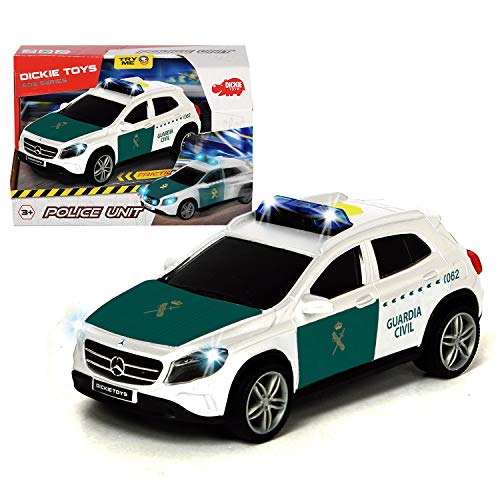 Dickie Toys - Guardia Civil Coche Mercedes Clase A 15 cm - 1152015 (+3 años)
