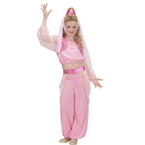 Disfraz infantil de bruja de 158 cm, 11 – 13 años, estilo oriental, harén, danza del vientre, danza del vientre, carnaval, disfraz de princesa árabe