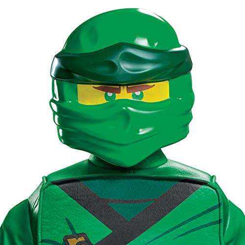 Disguise Disfraz Ninjago Verde Niño Deluxe, Disfraz Superhéroe Niño Disponible en Talla M