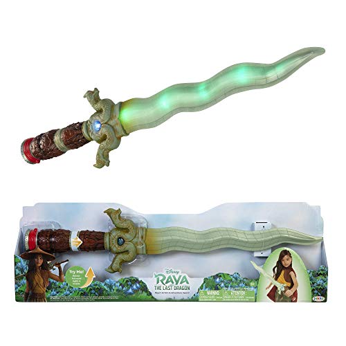 Disney and The Last Dragon Raya Espada de Juguete, Color Verde (Jakks 211711-1SOC)