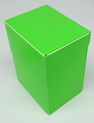 docsmagic.de Deck Box Full Light Green + Card Divider - Caja Verde Claro - PKM YGO MTG