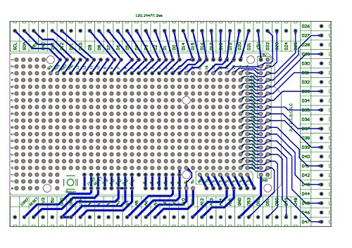 DollaTek Prototype Screw/Terminal Block Shield Board Kit For Arduino Mega 2560 R3 DIY