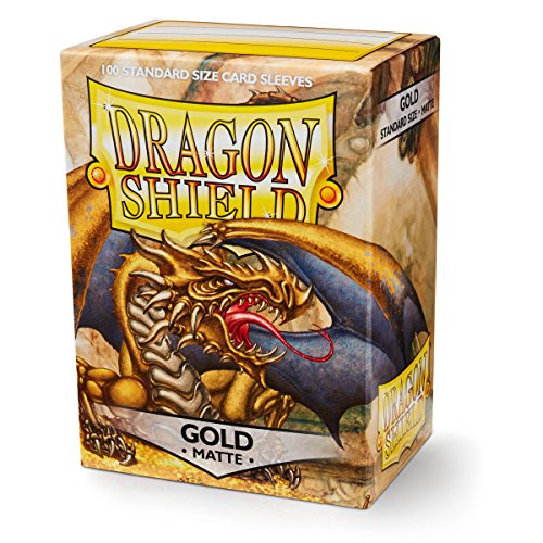 Dragon Shield - Matte Gold - 100 bustine protettive