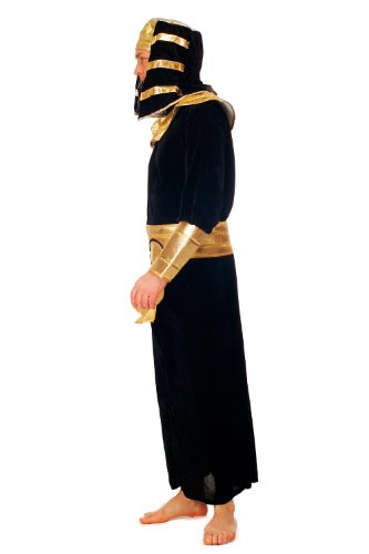 dressmeup DRESS ME UP - like an Egyptian! Disfraz para hombre faraón egipcio Ramsés momia antigüedad K47 talla 48, M