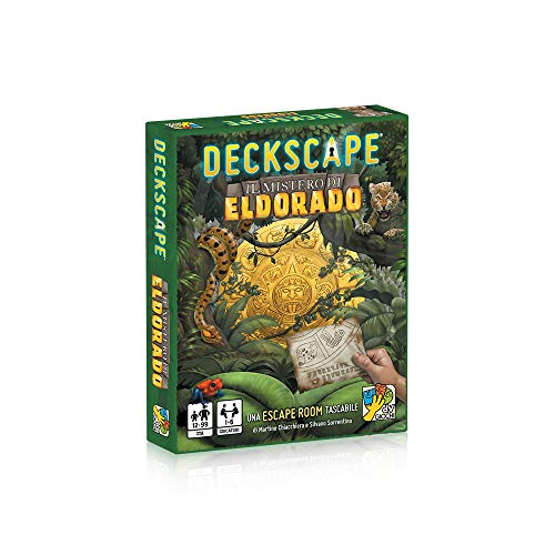 DV Giochi Deckscape-Il Misterio de Eldorado-Una Escape Room - Edición Italiana, Color Verde, DVG5701