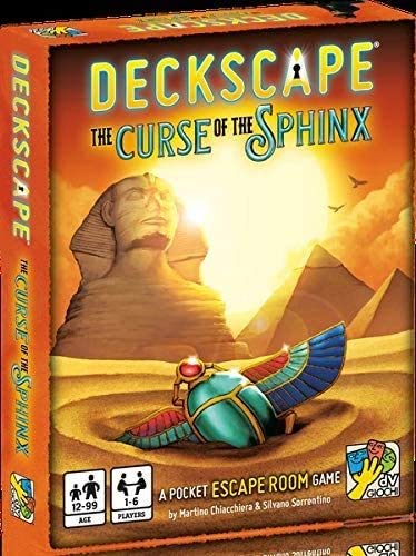 dV Giochi Deckscape: La maldición de la esfinge Juego de Cartas