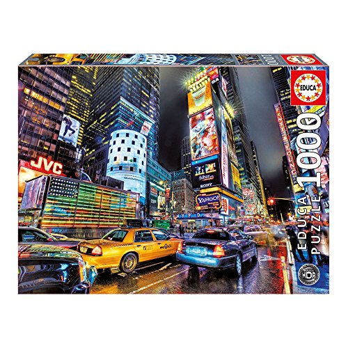 Educa - Times Square, Nueva York Puzzle, 1000 Piezas, Multicolor (15525)
