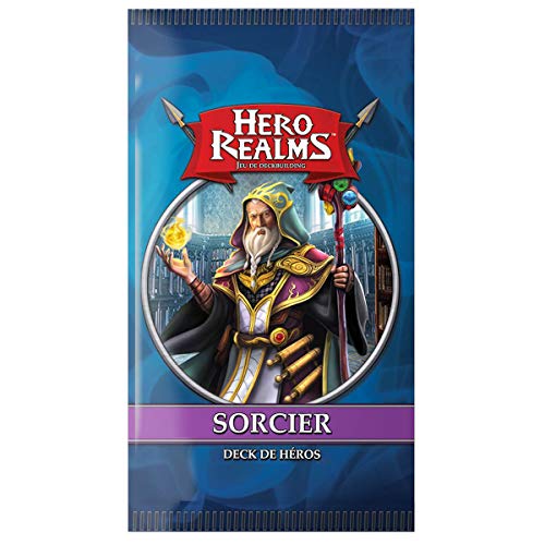 Ello Hero Realms – Deck de Héroes: Sorciero – Booster 15 tarjetas VF
