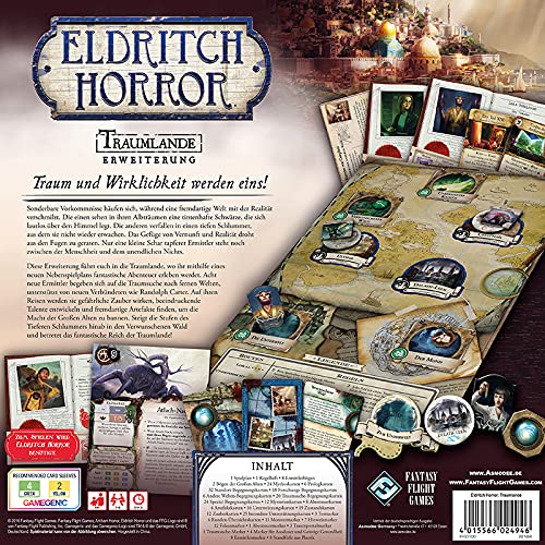 Fantasy Flight Games- Eldritch Horror – Traumland, Color, Multicolor, 2. erweiterung (FFGD1020)