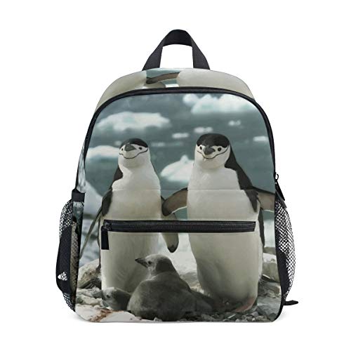 FANTAZIO Mochila escuela primaria lindo pingüinos Bookbag