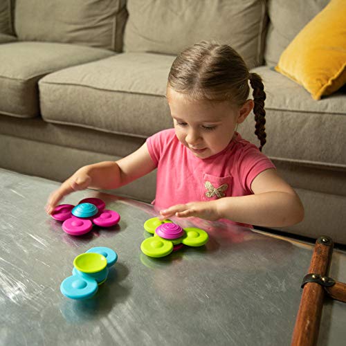 Fat Brain Toys- Spinners Whirly Squigz, Multicolor (1)