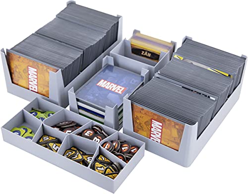 Feldherr Half-Size Caja 90 Compatible con Marvel Champions: El Juego de Cartas - Juego básico