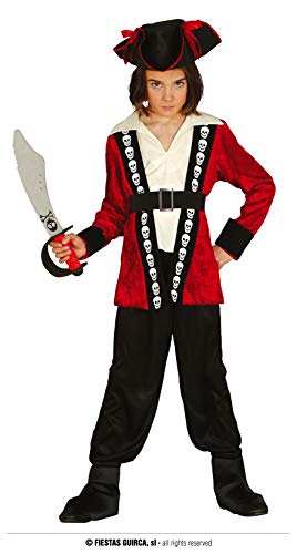 FIESTAS GUIRCA Disfraz de Pirata para niño de 3 a 4 años