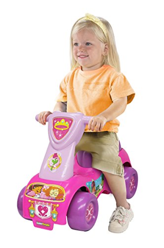 Fisher-Price 08371-MM-4L Little People Ride on, Rosa, Repelente de plagas v.351