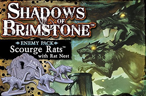 Flying Frog Productions Shadows of Brimstone: Scourge Rats - English