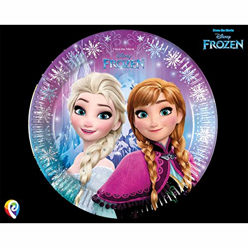 Folat B.V. - Disney Frozen Platos de papel - 8 Platos - Multicolor (10040687)