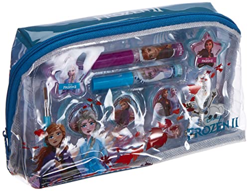 Frozen Essential Makeup Bag - Neceser Frozen II, Set de Maquillaje para Niñas