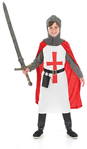 Fun Shack Disfraz Caballero Medieval Niño, Disfraz Medieval Niño Disponible en Talla S