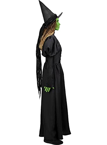 Funidelia | Disfraz de Bruja Mala del Oeste - El Mago de Oz Oficial para Mujer Talla S ▶ El Mago de Oz, Películas & Series - Color: Negro - Licencia: 100% Oficial