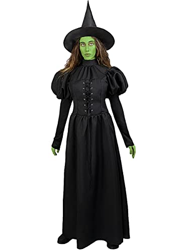 Funidelia | Disfraz de Bruja Mala del Oeste - El Mago de Oz Oficial para Mujer Talla S ▶ El Mago de Oz, Películas & Series - Color: Negro - Licencia: 100% Oficial