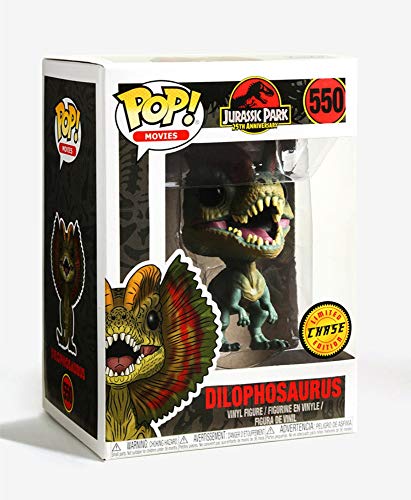 Funko 26736x Pop! Jurassic Park - Dilophosaurus Chase Pop! Vinilo