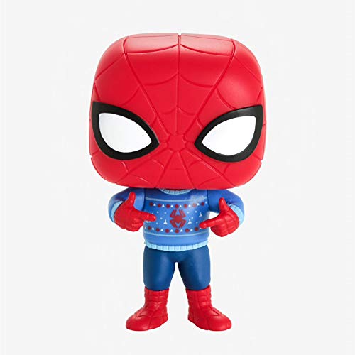 Funko 33983 POP Bobble: Marvel: Holiday Spider-Man w/ Ugly Sweater