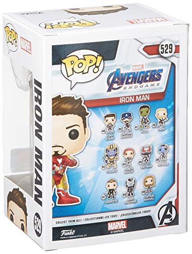 Funko 43363 Avengers End Game Iron Man Pop Figura de Vinilo, Multicolor