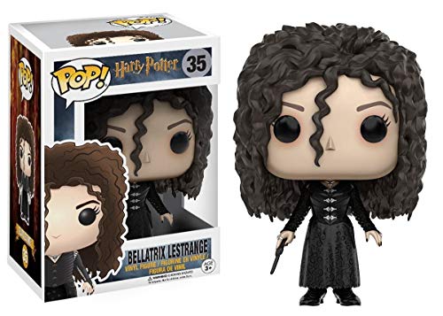 Funko Cabezón Bellatrix Lestrange 9 cm. Harry Potter. Línea Pop
