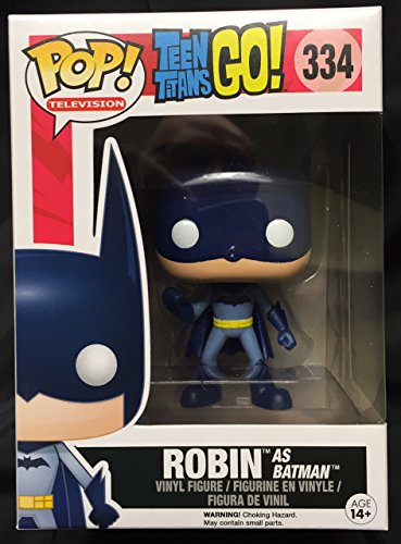 Funko – Colección Teen Titans Go! - Figura Robin, versión Batman