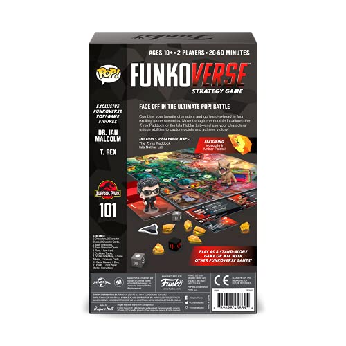 Funko Pop Funkoverse Strategy Game: Jurassic Park 101 #45889