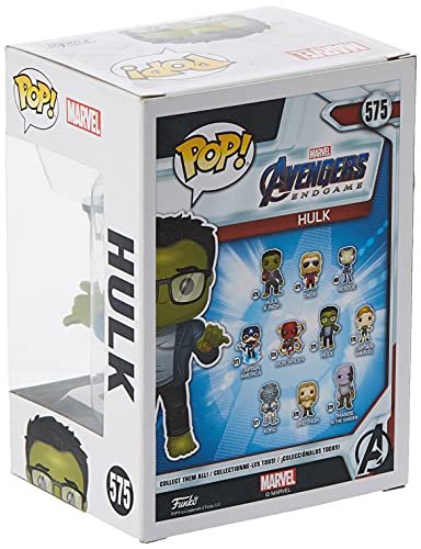 Funko- Pop Marvel: Endgame-Hulk w/Taco Avengers Collectible Toy, Multicolor, Standard (45139)
