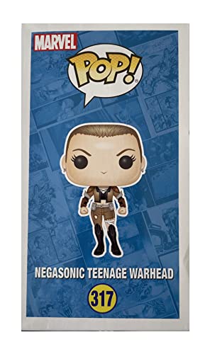 Funko Pop! Marvel X-Men: Deadpool Parody - Figura de vinilo de cabeza de guerra adolescente Negasonic (con funda protectora de caja)