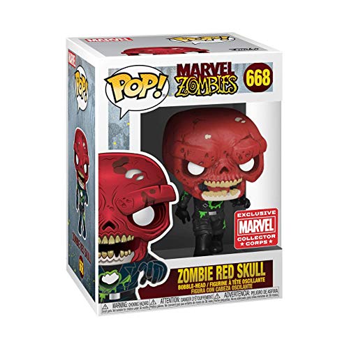 Funko Zombie Red Skull POP! Marvel Zombies Collector Corps