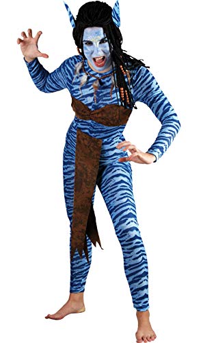 Fyasa Disfraz de guerrera para Mujer de la Selva Durante 12 años, Multicolor, Large 706055-T04