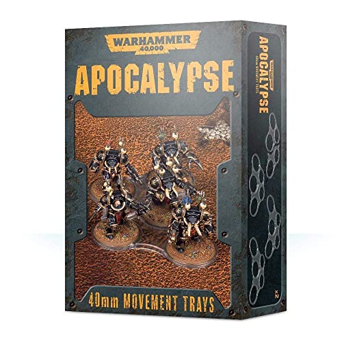 Games Workshop Warhammer 40k Apocalypse 40mm Movement Trays