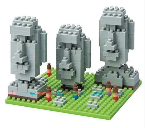 Generico Juego de construcción Moais Statues on Easter Island 32piezas